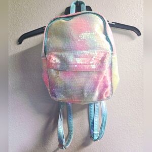 New! Minky Accessories Mini Sequined Backpack
